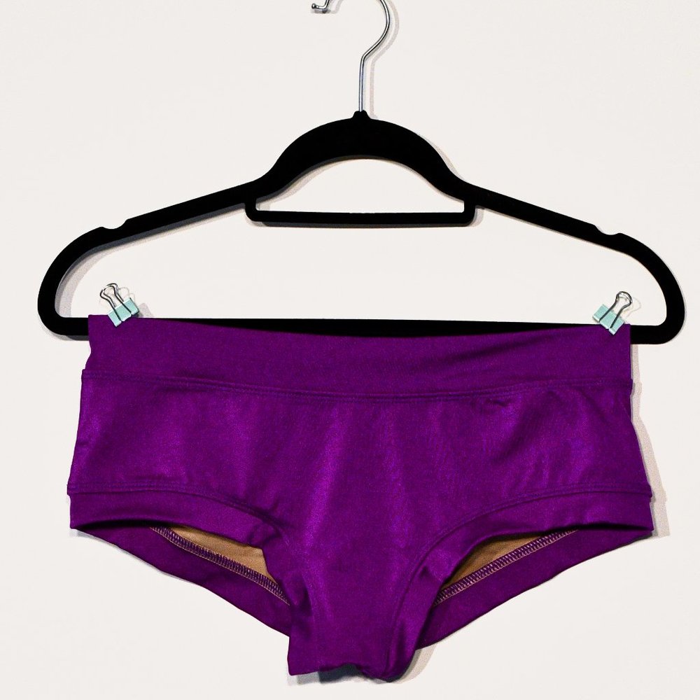 Arista Active Purple Hot Pants, Pole Shorts